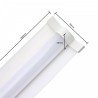 TUBO LED INTEGRATO STAGNO IP65 18W/36W 60/120CM 4000K
