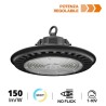Campana LED Potenza Regolabile 110/150/200W, IP65, CCT Bianco Variabile