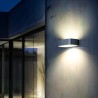 LED Solare da parete bidirezionale
