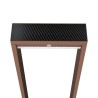 Paletto da giardino Solare Corten con Sensore di Mov. 80cm serie VELA TEMPERATURA COLORE LUCE 4000K