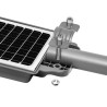 Armatura LED Solare 4000K 4000 lm, Autonomia 12 ore, con Telecomando e Braccio