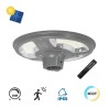 Lampione LED Solare da Giardino 2000 lumen, IP65, CCT Bianco Variabile