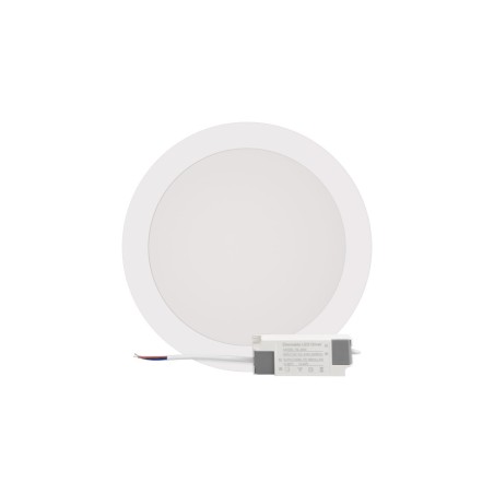 Plafoniera LED Rotonda 20W 2.000lm no Flickering Ø225mm - Dimmerabile