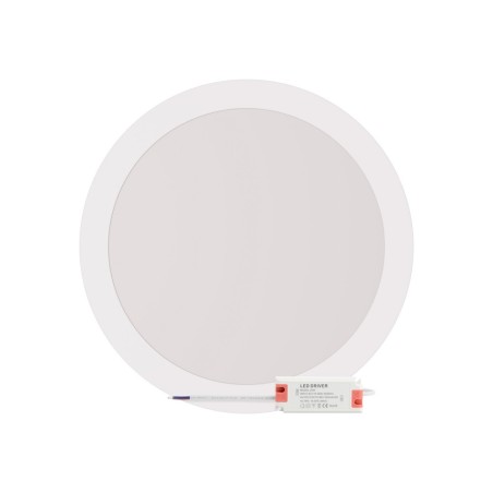 Plafoniera LED Rotonda 30W 3.000lm no Flickering Ø300mm