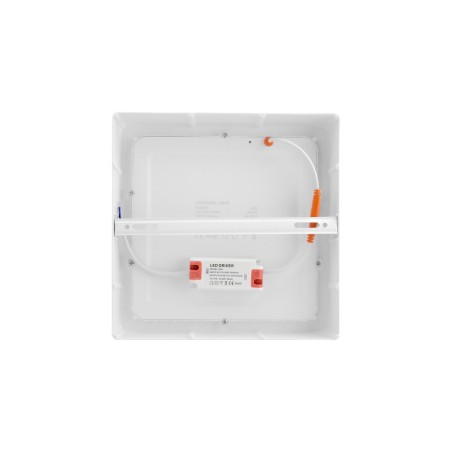 Plafoniera LED Slim Quadrata 20W 2.000lm no Flickering 225x225mm
