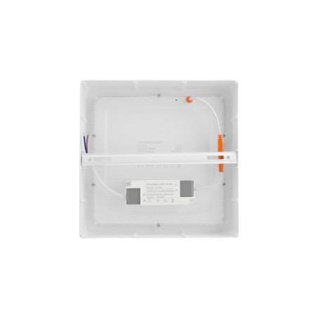 Plafoniera LED Quadrata 20W 2.000lm no Flickering 225x225mm - Dimmerabile