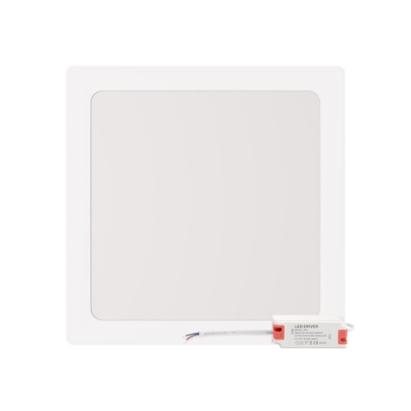 Plafoniera LED Quadrata 30W 3.000lm no Flickering 300x300mm