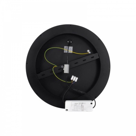 Plafoniera LED 36W Ø400mm PHILIPS CERTADRIVE Nera 4.680lm CCT