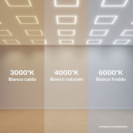Pannello LED a Cornice 60x60 44W, CCT, 110lm/W, No Flickering - PHILIPS CertaDrive