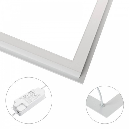 Pannello LED a Cornice 60x60 44W, CCT, 110lm/W, No Flickering - PHILIPS CertaDrive