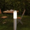 Paletto da Giardino 100cm Acciaio Inox IP54, IK06 - Base E27
