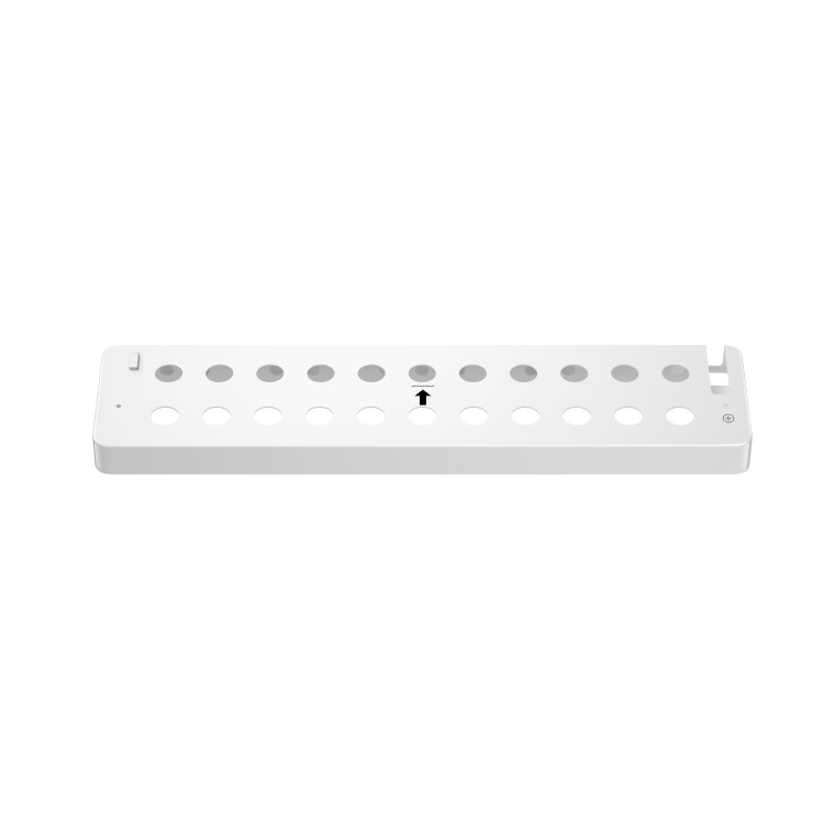 Sistema di montaggio a pavimento per batteria LX D5.0-10. Una base supporta 4 moduli batteria