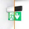 Lampada Emergenza Attacco Laterale, 3h, S.E S.A Cinema Mode - Bianca o Nera Bianco Freddo 6.000K