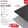 LONGi Hi-MO X10 Guardian LR7-60HVD-T-530M 530 Wp Black Design