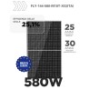 MODULO MONOCRISTALLINO EUROPEO FLY  580W
