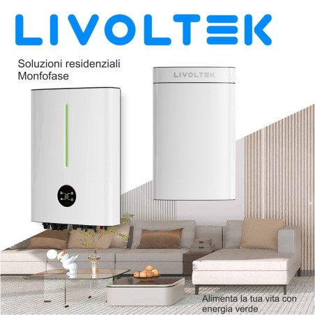 PROMO KIT MONOFASE DA 6kW + ACCUMULO DA 5,12kWh LOVOLTEK