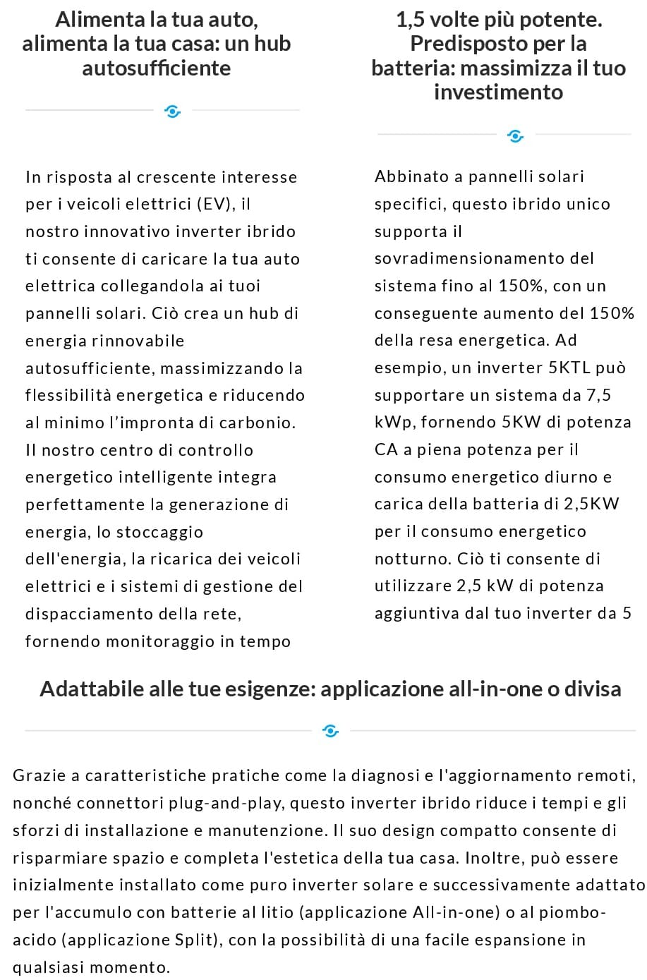 inverter ibrido monofase